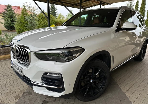 BMW X5 cena 234900 przebieg: 58577, rok produkcji 2018 z Płońsk małe 781